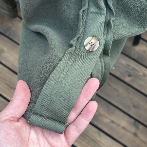 NWT Natural Reflections Fleece shacket - Picture 13 of 14